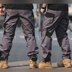 Men's Outdoor Tactical Trousers  Workshops 600D Scratching Brushcut Pants XL